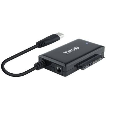 Adaptador para discos duros 2.5'/3.5' tooq tqhda-01a/ usb 3.0 macho - sata