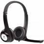 Auriculares logitech h390/ con micrófono/ usb/ negros