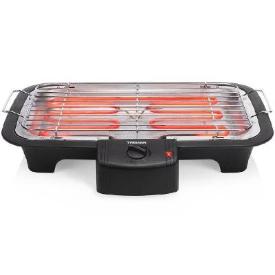 Barbacoa eléctrica tristar bq-2813/ 2000w/ tamaño 380*220mm