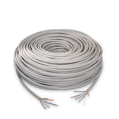 Bobina de cable rj45 lszh aisens a135-0273 cat.6/ 305m/ gris