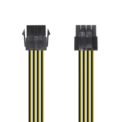 Cable de alimentación microprocesador aisens a131-0419/ molex -4+4 pin macho - molex 8 pin hembra/ 30cm