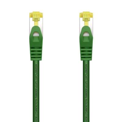 Cable de red rj45 sftp aisens a146-0481 cat.7/ 50cm/ verde