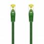 Cable de red rj45 sftp aisens a146-0481 cat.7/ 50cm/ verde