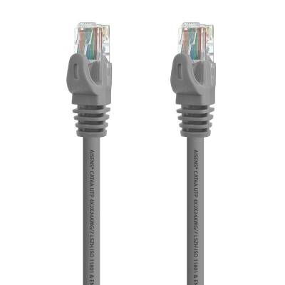 Cable de red rj45 utp aisens a145-0325 cat.6a/ 50cm/ gris