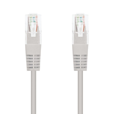 Cable de red rj45 utp nanocable 10.20.0115 cat.5/ 15m/ gris