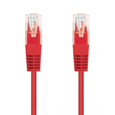 Cable de red rj45 utp nanocable 10.20.0401-r cat.6/ 1m/ rojo