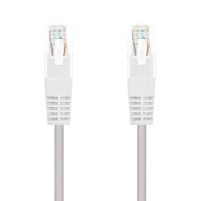 Cable de red rj45 utp nanocable 10.20.0401-w cat.6/ 1m/ blanco