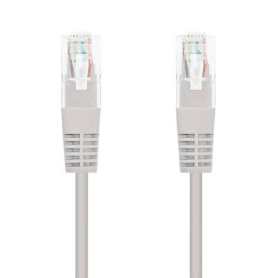 Cable de red rj45 utp nanocable 10.20.1305 cat.6/ 5m/ gris