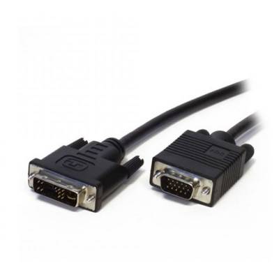 Cable dvi 3go cdvivga/ dvi-i macho - hd dsub macho/ 2m/ negro