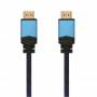 Cable hdmi 2.0 4k aisens a120-0356 v2/ hdmi macho - hdmi macho/ hasta 10w/ 2250mbps/ 1m/ negro/ azul