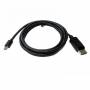 Cable mini displayport 3go cmdpdp-2m/ mini displayport macho - displayport macho/ 2m/ negro