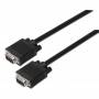 Cable svga aisens a113-0069/ vga macho - vga macho/ hasta 3w/ 10mbps/ 3m/ negro