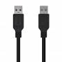 Cable usb 3.0 aisens a105-0448/ usb macho - usb macho/ 3m/ negro