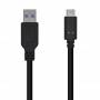 Cable usb 3.1 tipo-c aisens a107-0450/ usb tipo-c macho - usb macho/ 1.5m/ negro