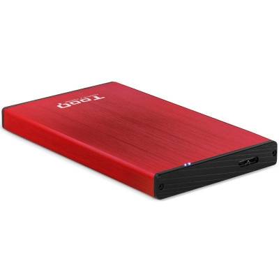 Caja externa para disco duro de 2.5' tooq tqe-2527r/ usb 3.1