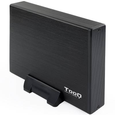 Caja externa para disco duro de 3.5' tooq tqe-3527b/ usb 3.1