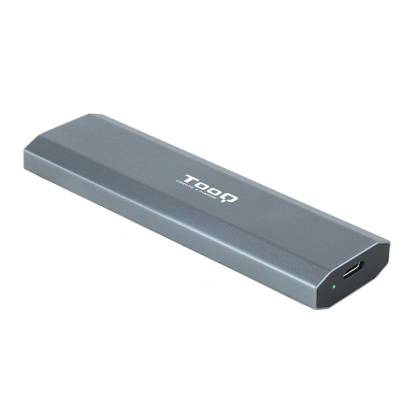 Caja externa para disco ssd m.2 nvme tooq tqe-2223g/ usb 3.2/ sin tornillos