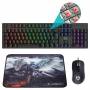 Pack gaming hiditec pac010026/ teclado mecánico+ ratón + alfombrilla