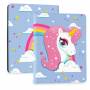 Funda subblim trendy case unicorn para tablets de 10.1'-11'