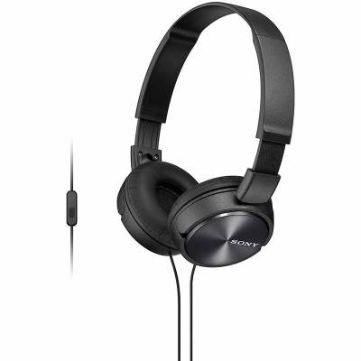 Auriculares sony mdrzx310apb/ con micrófono/ jack 3.5/ negros