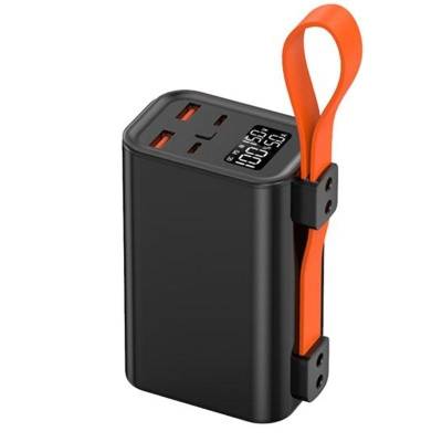 Batería externa/powerbank leotec powerbank 30000mah pd/ 100w/ compatible con portátiles