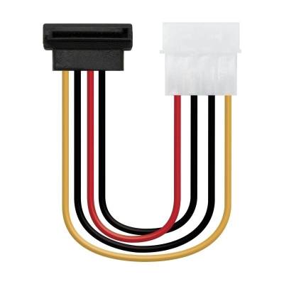 Cable de alimentación sata nanocable 10.19.0201-oem/ molex macho - sata hembra/ 16cm