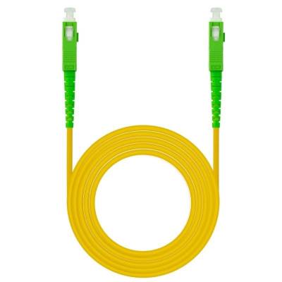 Cable de fibra óptica g657a2 nanocable 10.20.0001/ lszh/ 1m/ amarillo