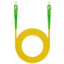 Cable de fibra óptica g657a2 nanocable 10.20.0001/ lszh/ 1m/ amarillo