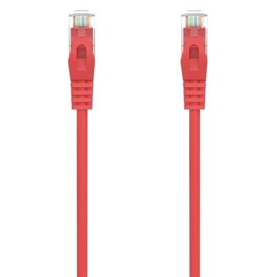 Cable de red rj45 awg24 utp aisens a145-0556 cat.6a/ lszh/ 25cm/ rojo