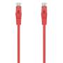 Cable de red rj45 awg24 utp aisens a145-0560 cat.6a/ lszh/ 1.5m/ rojo