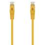 Cable de red rj45 awg24 utp aisens a145-0563 cat.6a/ lszh/ 25cm/ amarillo