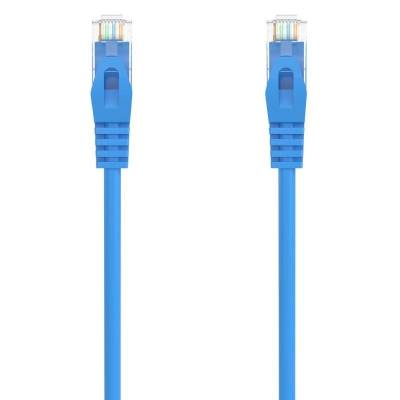 Cable de red rj45 awg24 utp aisens a145-0570 cat.6a/ lszh/ 25cm/ azul