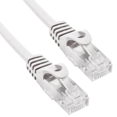 Cable de red rj45 utp phasak phk 1501 cat.6/ 1m/ gris