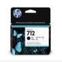 Cartucho de tinta original hp nº712/ negro