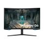 Smart monitor gaming curvo samsung odyssey g6 s32bg650eu/ 32'/ qhd/ 1ms/ 240hz/ va/ multimedia/ regulable en altura/ smart tv/ 