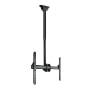 Soporte de techo giratorio/ inclinable/ nivelable tooq lpce1170tsli-b para tv de 37-70'/ hasta 50kg