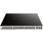 Switch gestionable d-link dgs-1210-52mp 52 puertos/ rj-45 10/100/1000 poe/ sfp