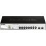 Switch gestionado d-link dgs-1210-08p/ 8 puertos/ rj45 10/100/1000/ sfp/ poe