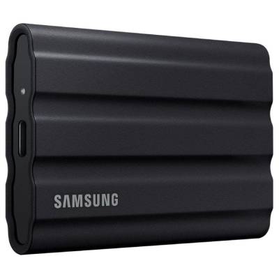 Disco externo ssd samsung portable t7 shield 2tb/ usb 3.2/ negro