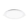 Downlight iglux ls-102113-fb v2/ circular/ ø170 x 19mm/ potencia 13w/ 1130 lúmenes/ 6000ºk/ blanco