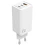 Cargador de pared leotec lecsph65w3w/ 2xusb tipo-c/ 1xusb/ 65w