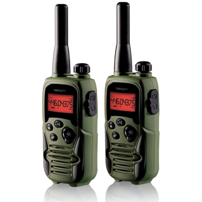 Walkie talkie topcom rc-6406/ hasta 10km/ 8 canales