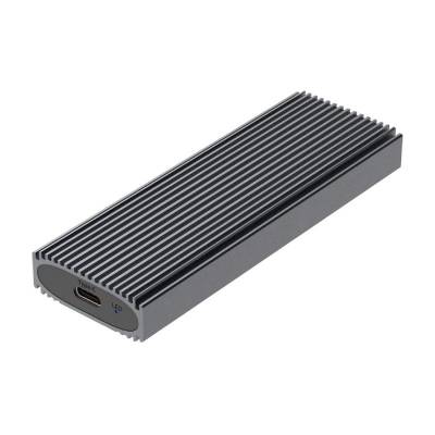 Caja externa para disco ssd m.2 nvme aisens asm2-023gr/ usb 3.2/ sin tornillos