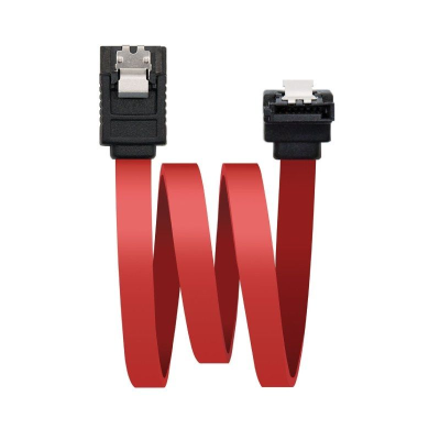 Cable sata nanocable 10.18.0301/ sata hembra - sata hembra/ 50cm/ rojo