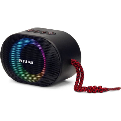 Altavoz con bluetooth aiwa bst-330rd/ 10w/ 1.0/ rojo