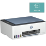 Multifunción recargable hp smart tank 5106/ wifi/ fax móvil/ blanca