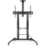 Soporte de suelo inclinable/ ajustable con ruedas tooq fs20400hm-b para tv de 60-100'/ hasta 100kg