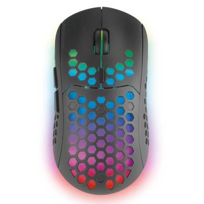 Ratón gaming inalámbrico mars gaming mmw3/ batería recargable/ hasta 3200 dpi