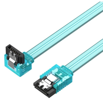 Cable sata vention kddsd/ sata hembra - sata hembra/ 50cm/ azul