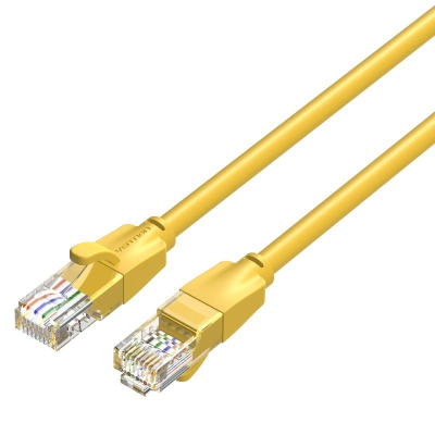 Cable de red rj45 utp vention ibeyh cat.6/ 2m/ amarillo